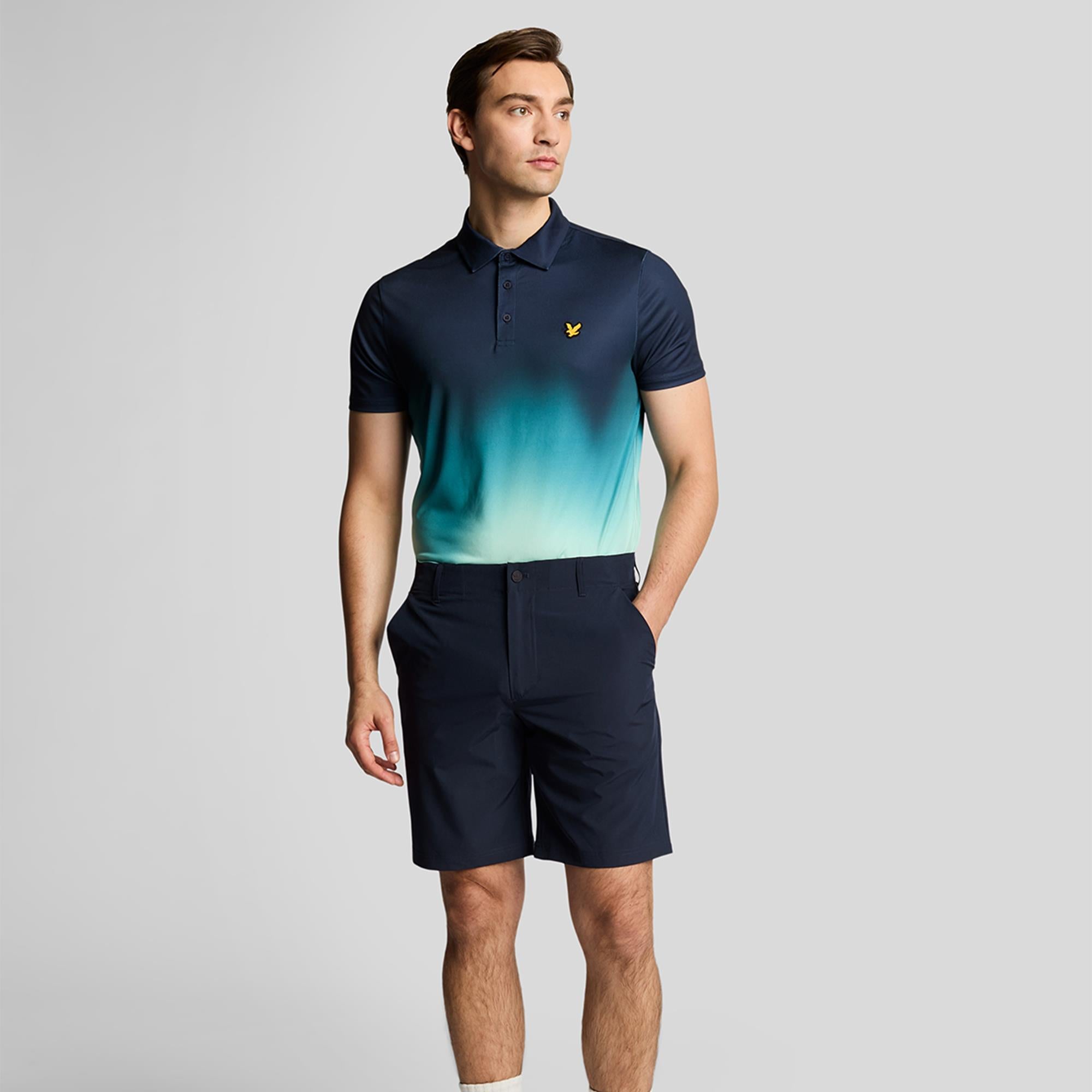 Lyle & Scott 5 Pocket Mens Golf Short Dark Navy